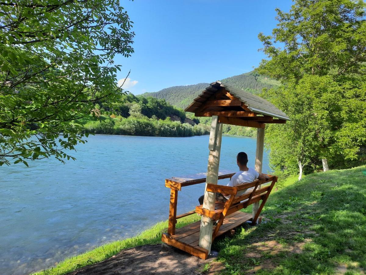 Apartmani Vila Na Drini Фоча Екстер'єр фото